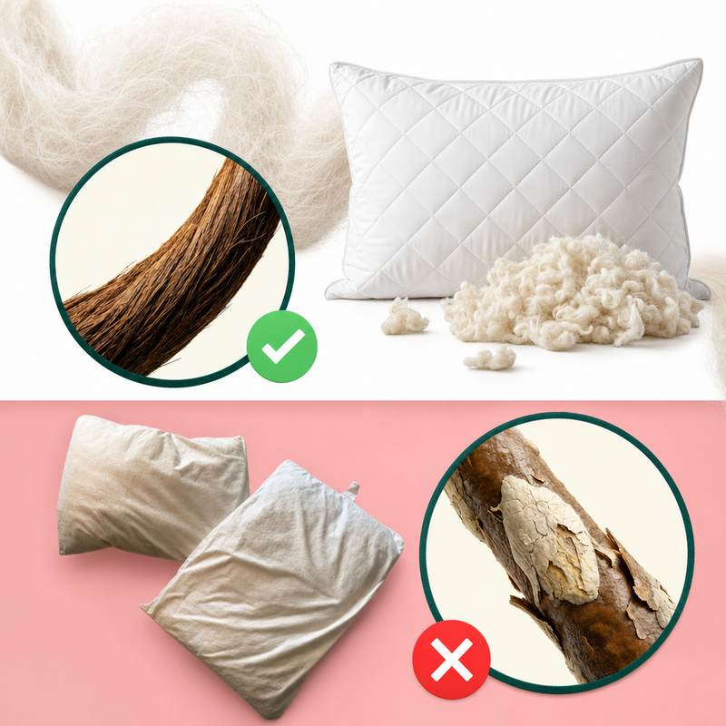 4. Your Pillow Is Too Hot In Summer Too Cold In Winter