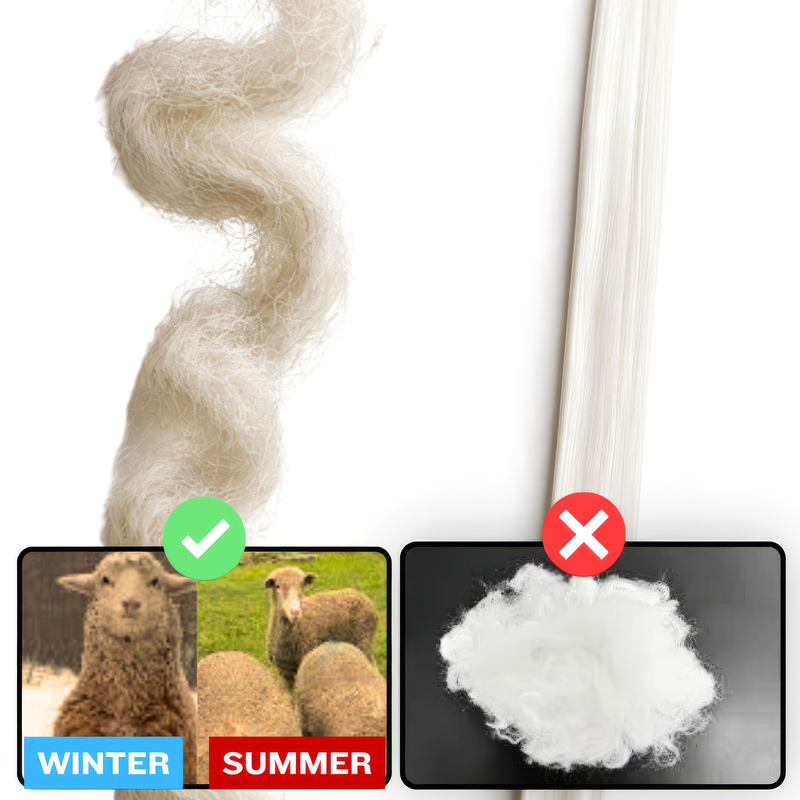 6. Wool Never Collapses. Here Is The Science Behind Why.