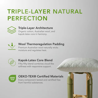 Organic Kapok Latex Pillow
